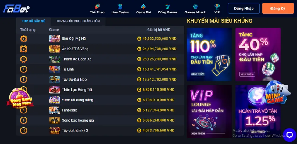 Quy trình điền thông tin đăng ký 39go99